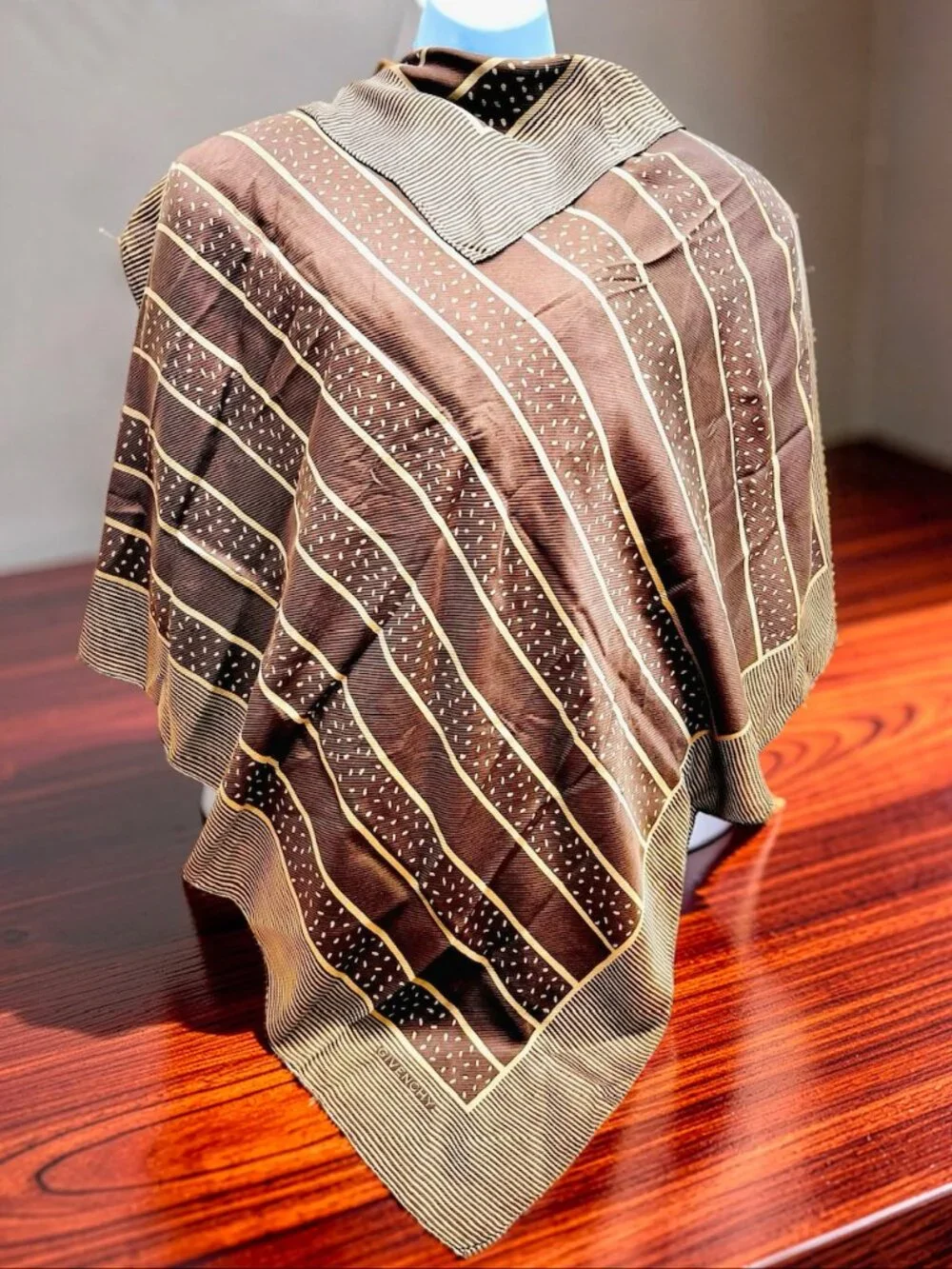 Vintage Givenchy 100% Silk Scarf 34